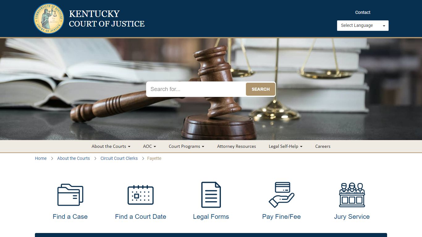 Fayette - Kentucky Court of Justice